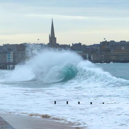 Plage-Sillon-Thalasso-Intra Muros Saint-Malo Exteriér fotografie